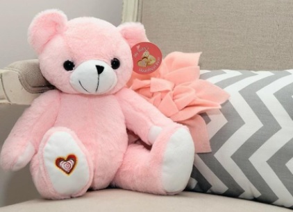 teddy bear with mom's heartbeat